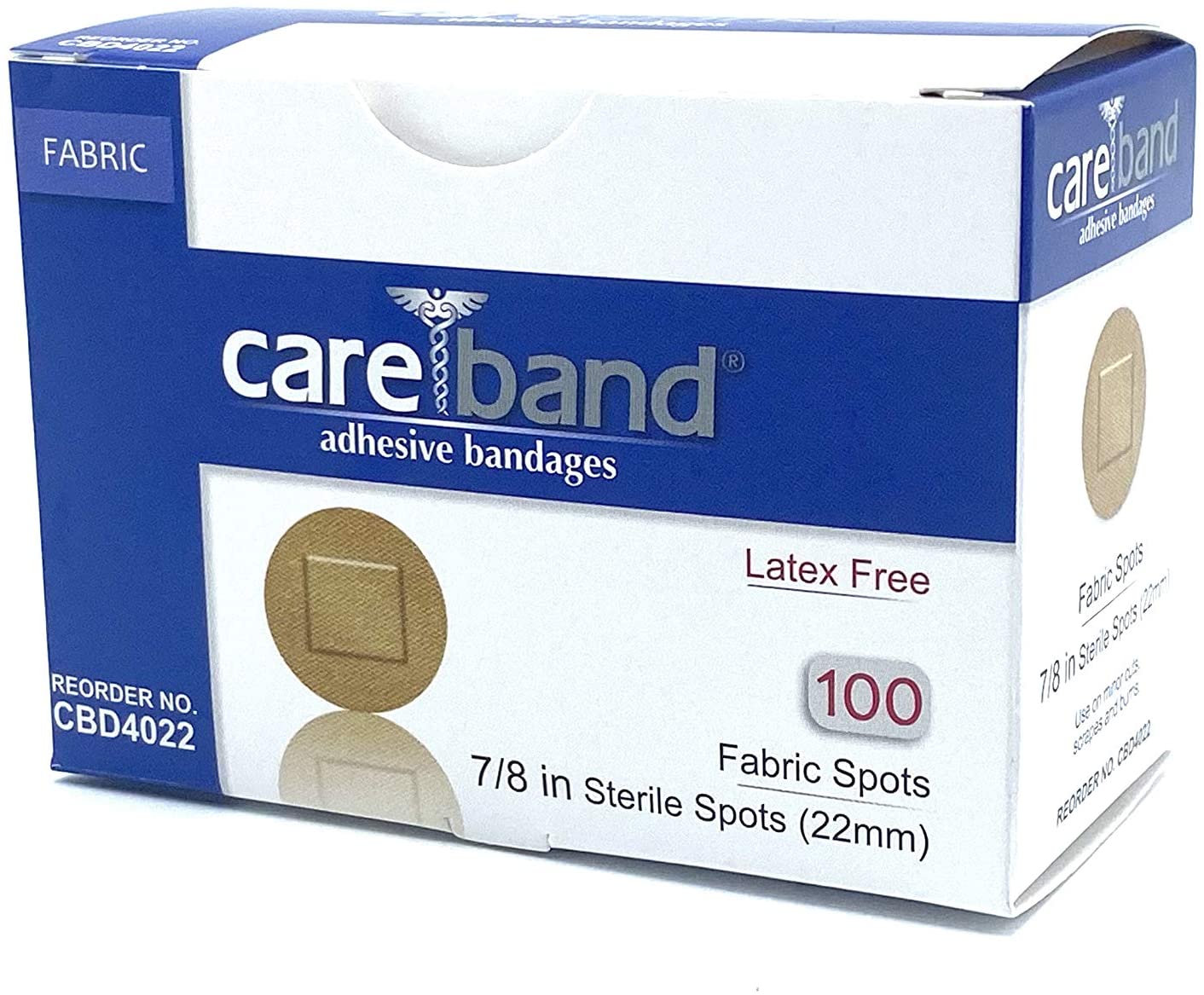 Bandages Adhesive Spot Careband™ 7/8 Inch Round  .. .  .  